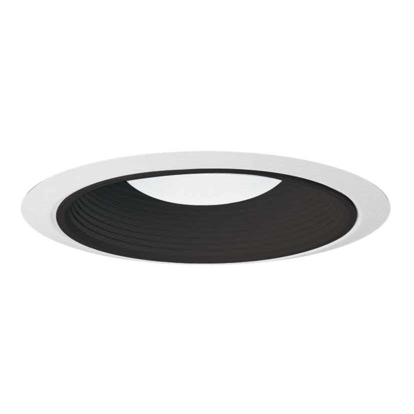 Acuity Brands JUNO® 28 WWH 28 Series Downlight Ultra Baffle Trim, 7-5/8 in OD, Incandescent Lamp, For Use With IC2, TC2, IC22, IC23, ICPL, PL613, PL618, ICPL626, PL642, APT2 Series Housing